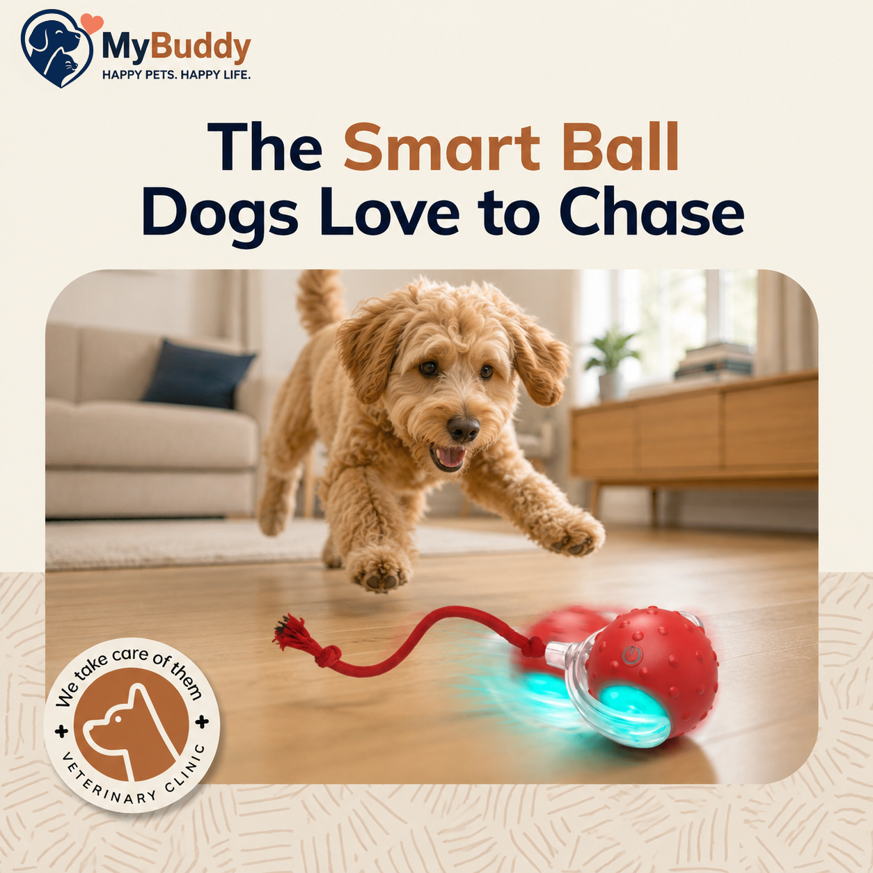 MyBuddy Interactive Rolling Ball