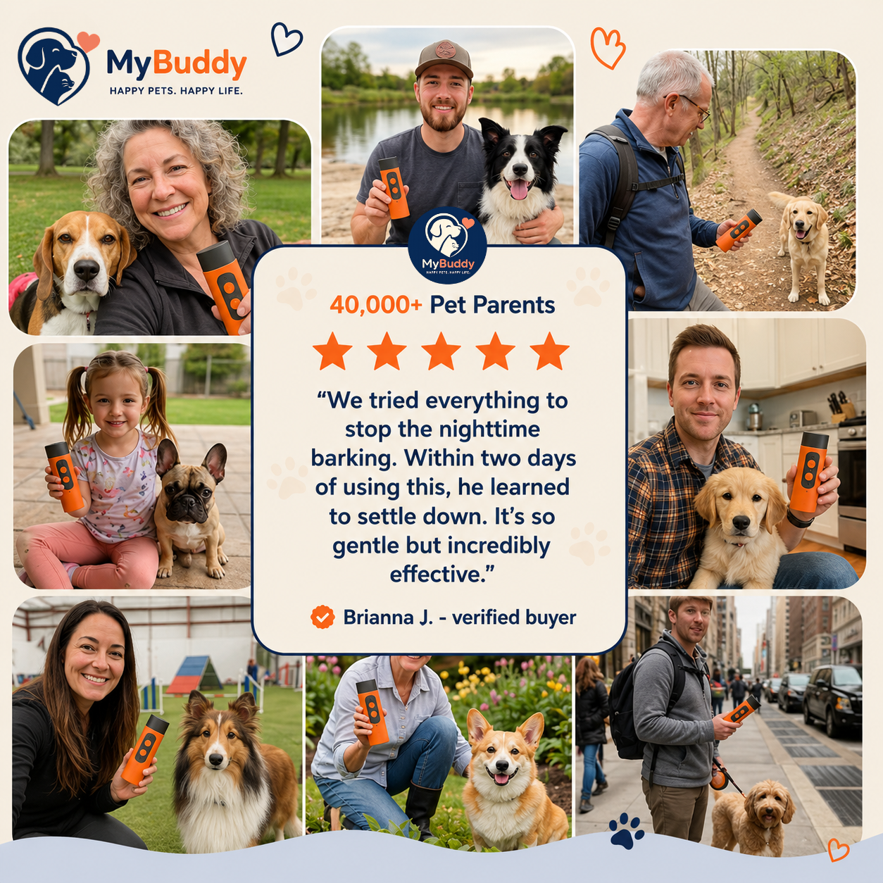 MyBuddy Ultrasonic Bark Deterrent
