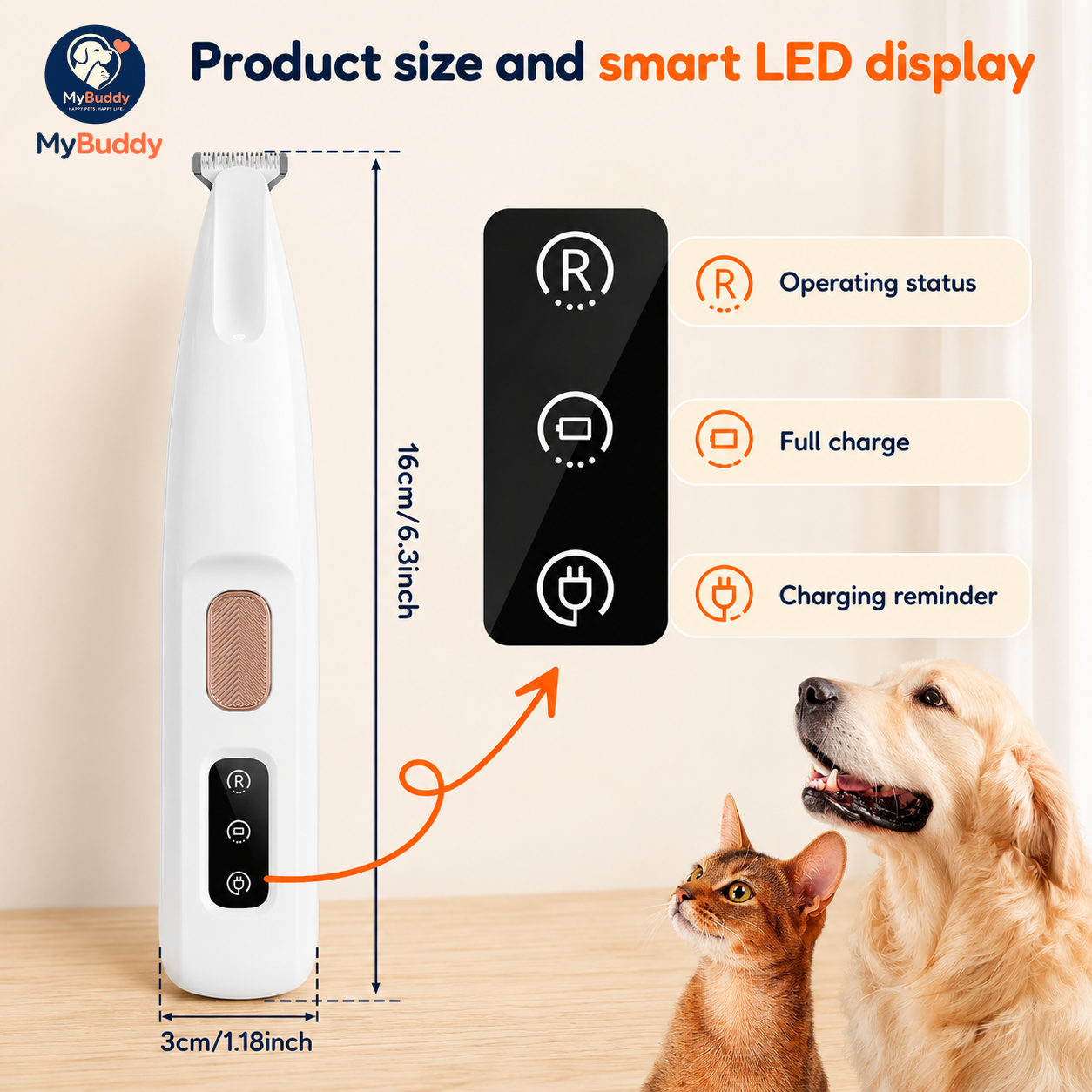MyBuddy Pet Hair Trimmer