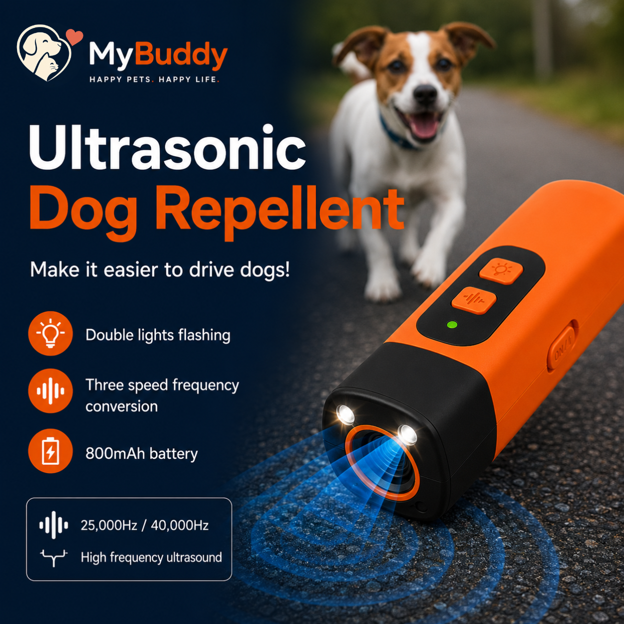 MyBuddy Ultrasonic Bark Deterrent