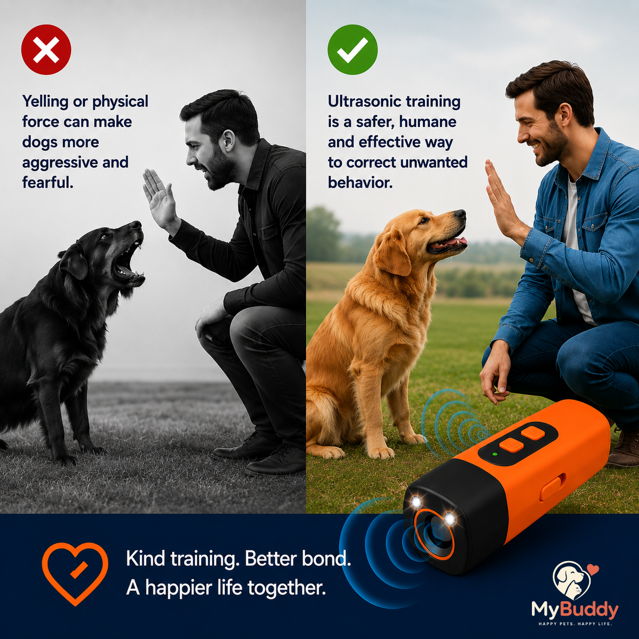 MyBuddy Ultrasonic Bark Deterrent
